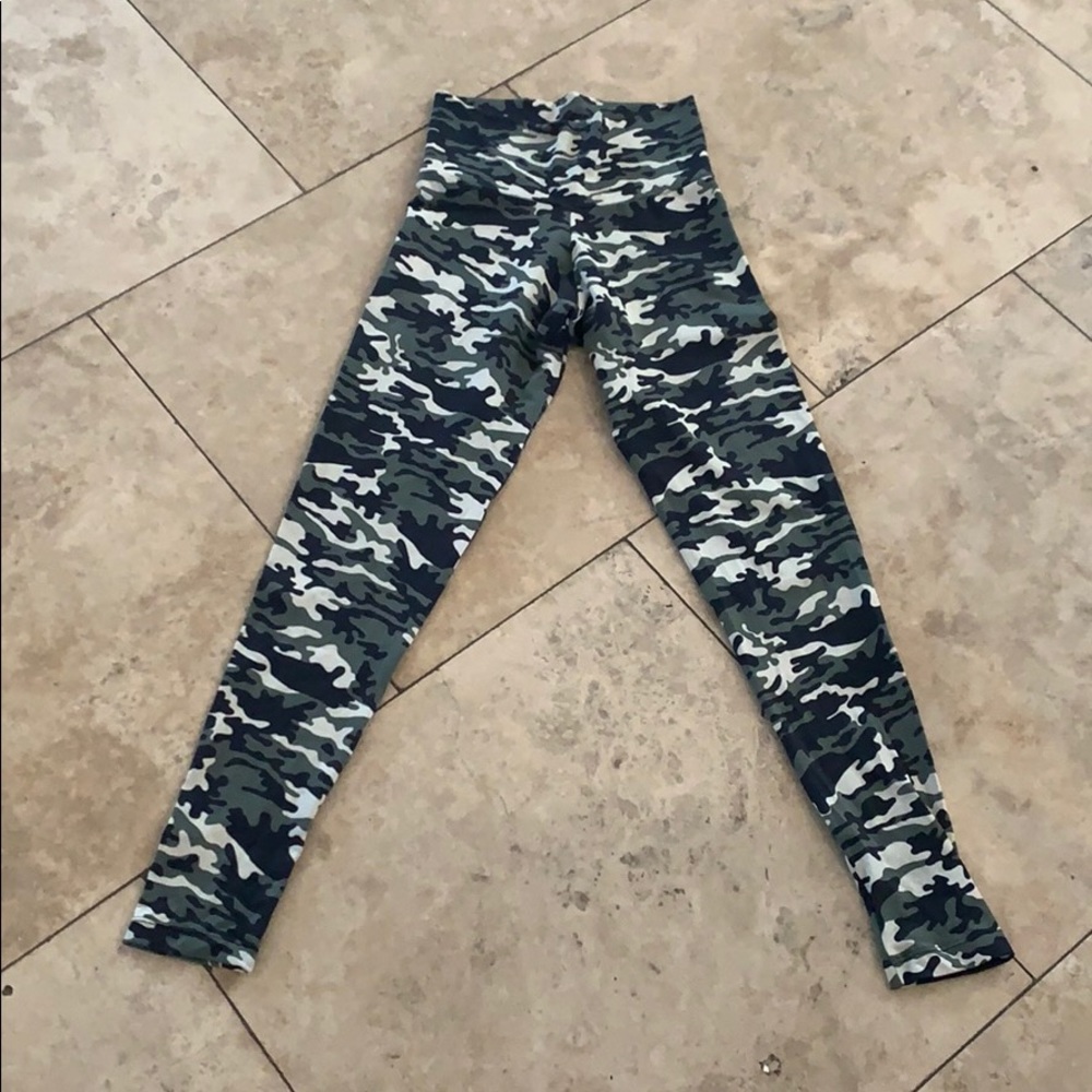 Blue Body Brazil Camo Leggings